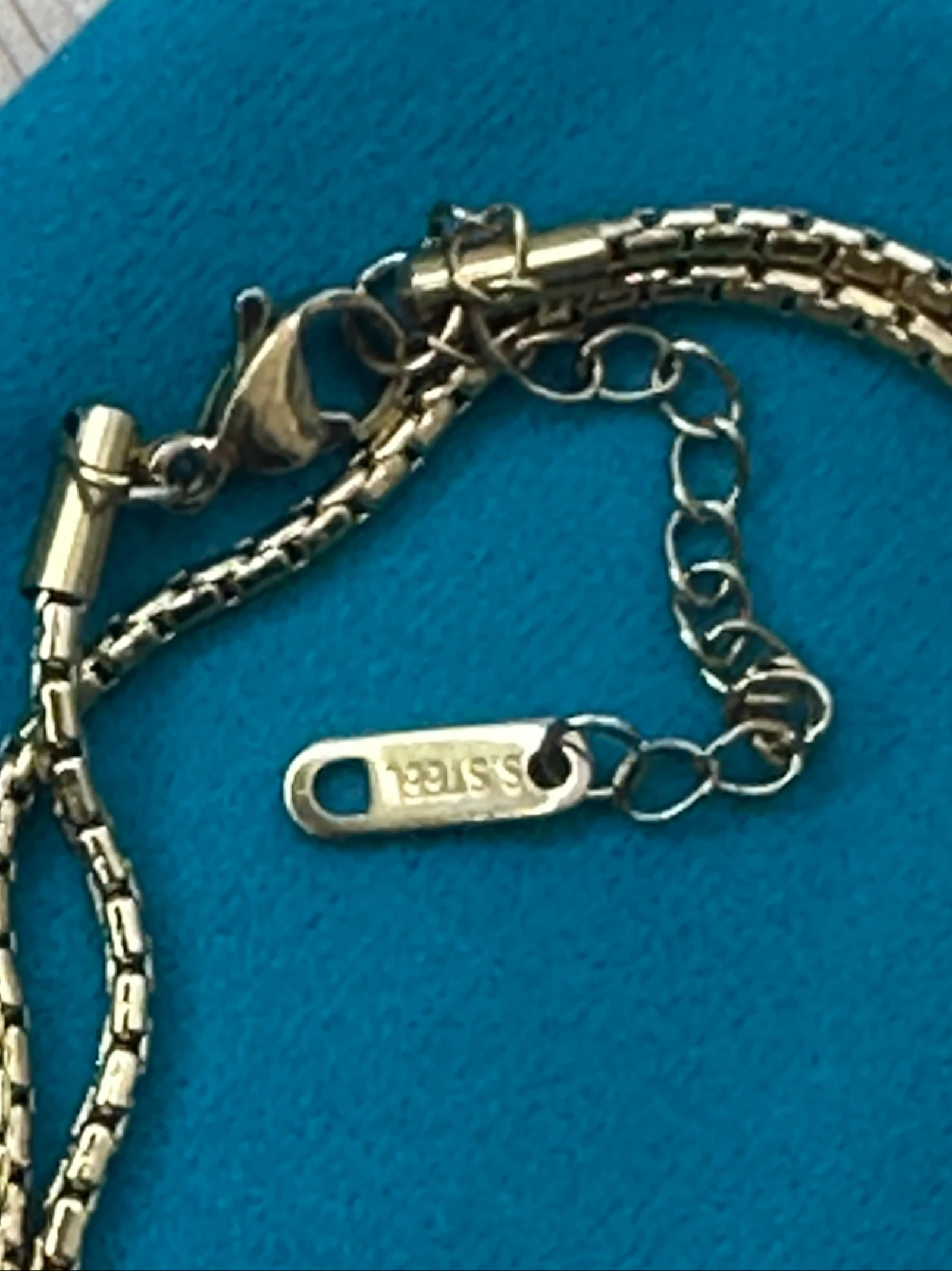 The essential stainless steel Venetian mesh necklace ✨ – photo 7